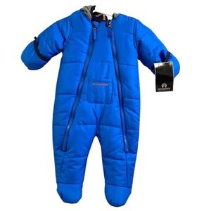3/6 Month Blue Snowsuit - NWT